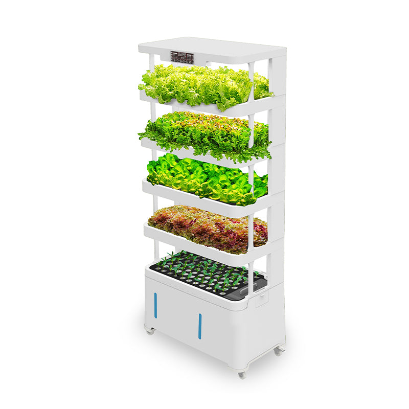 GrowHub 2 - Indoor Intelligent Small Mobile Hydroponic Vegetable Growing System for Greenhouse