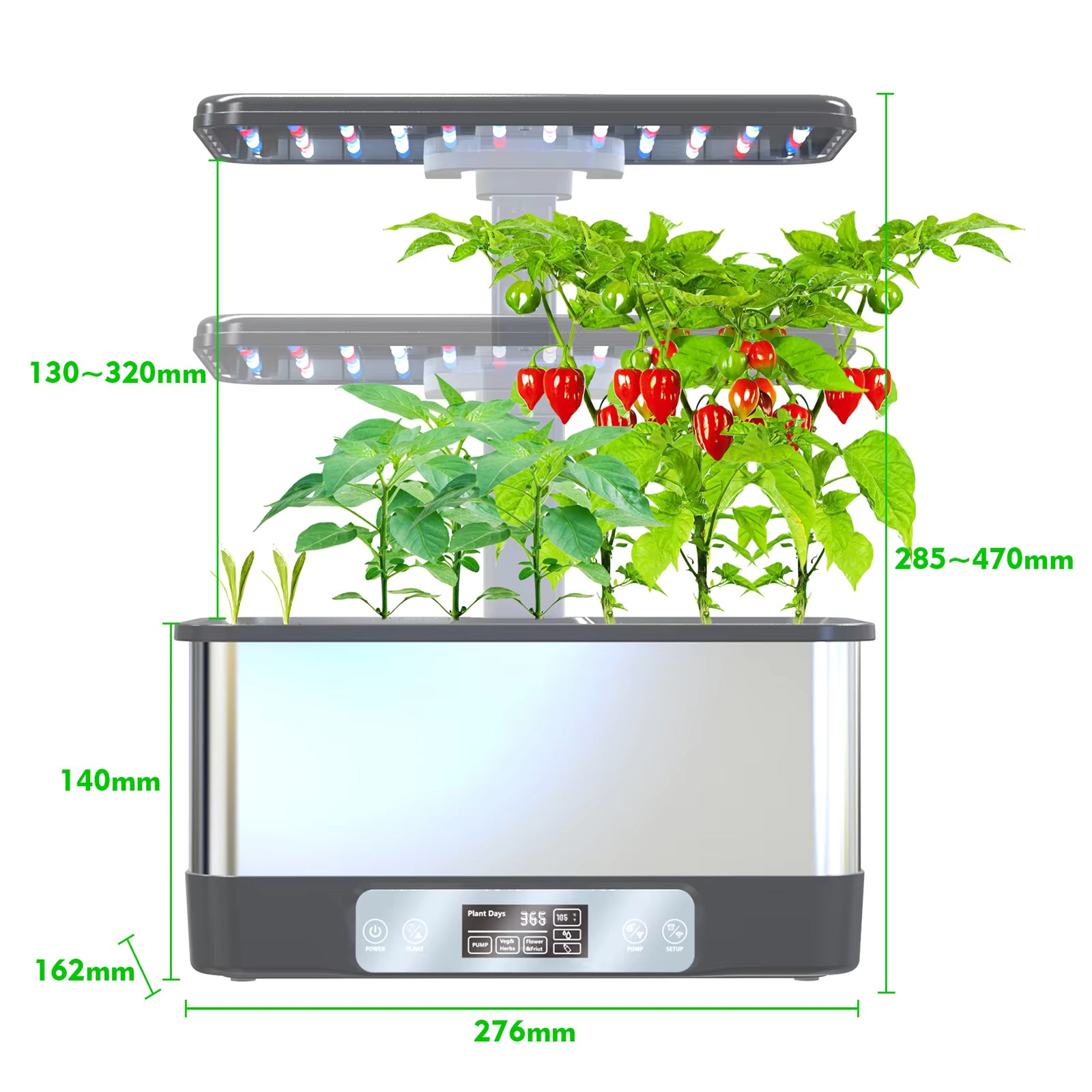 Wi-Fi Garden 2 - Smart Hydroponics Growing Systems Plant Seed Growing Smart Plant Growth System With Plant Growth Light