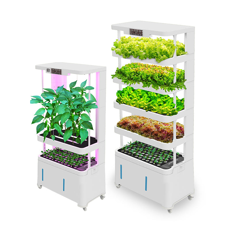GrowHub 2 - Indoor Intelligent Small Mobile Hydroponic Vegetable Growing System for Greenhouse